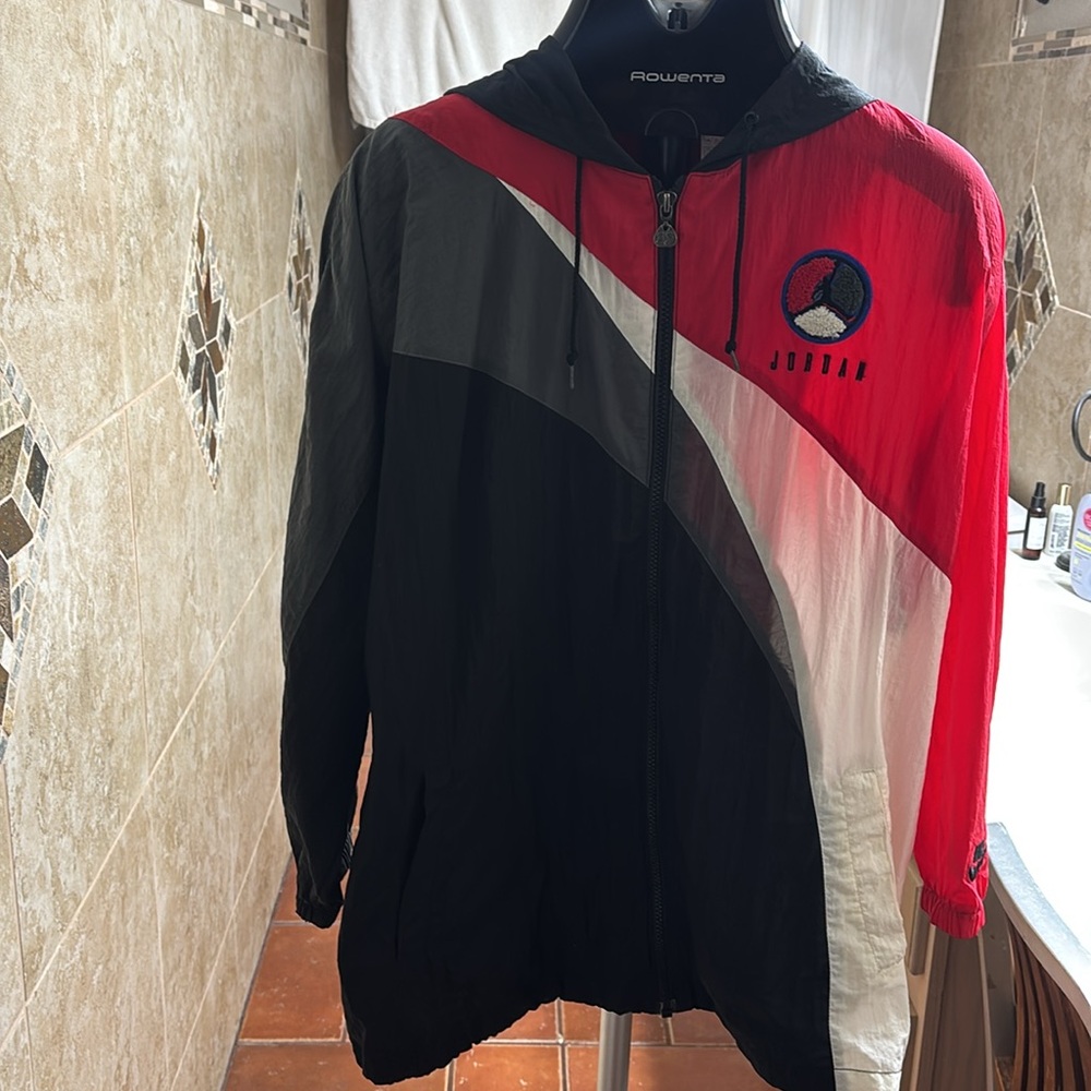 Rare Vintage 90s Nike Air Jordan Hare VIII 8 Windbreaker Jacket